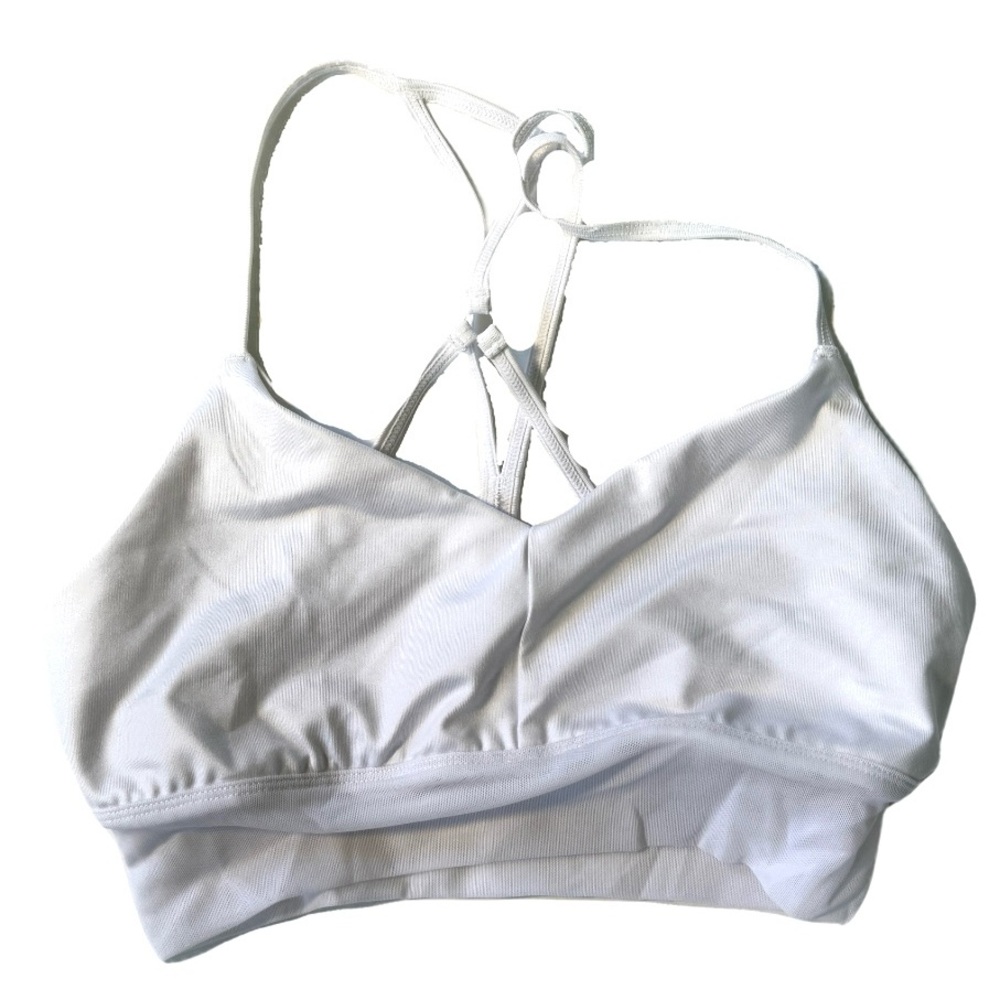 Alo Yoga Women's Lavish Bra White